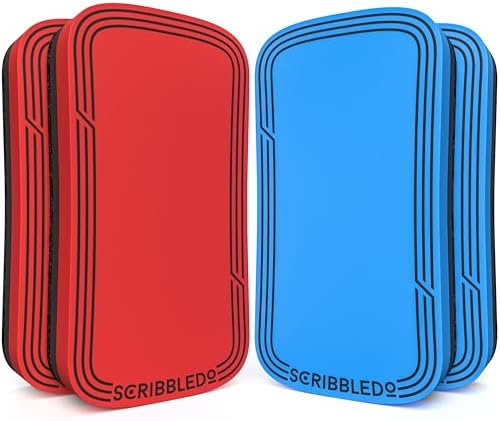 Magnetic Whiteboard Erasers (4 Pack)