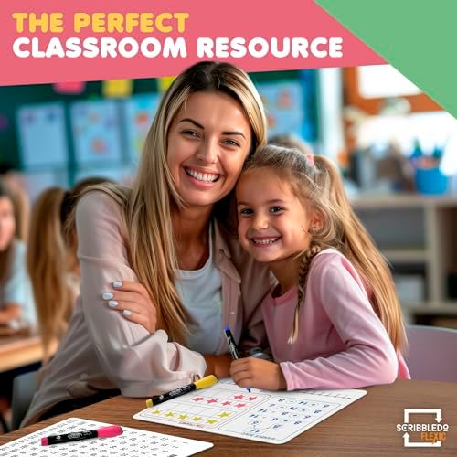 Number Bonds 9”x12” Dry Erase Sheets (10 Pack)