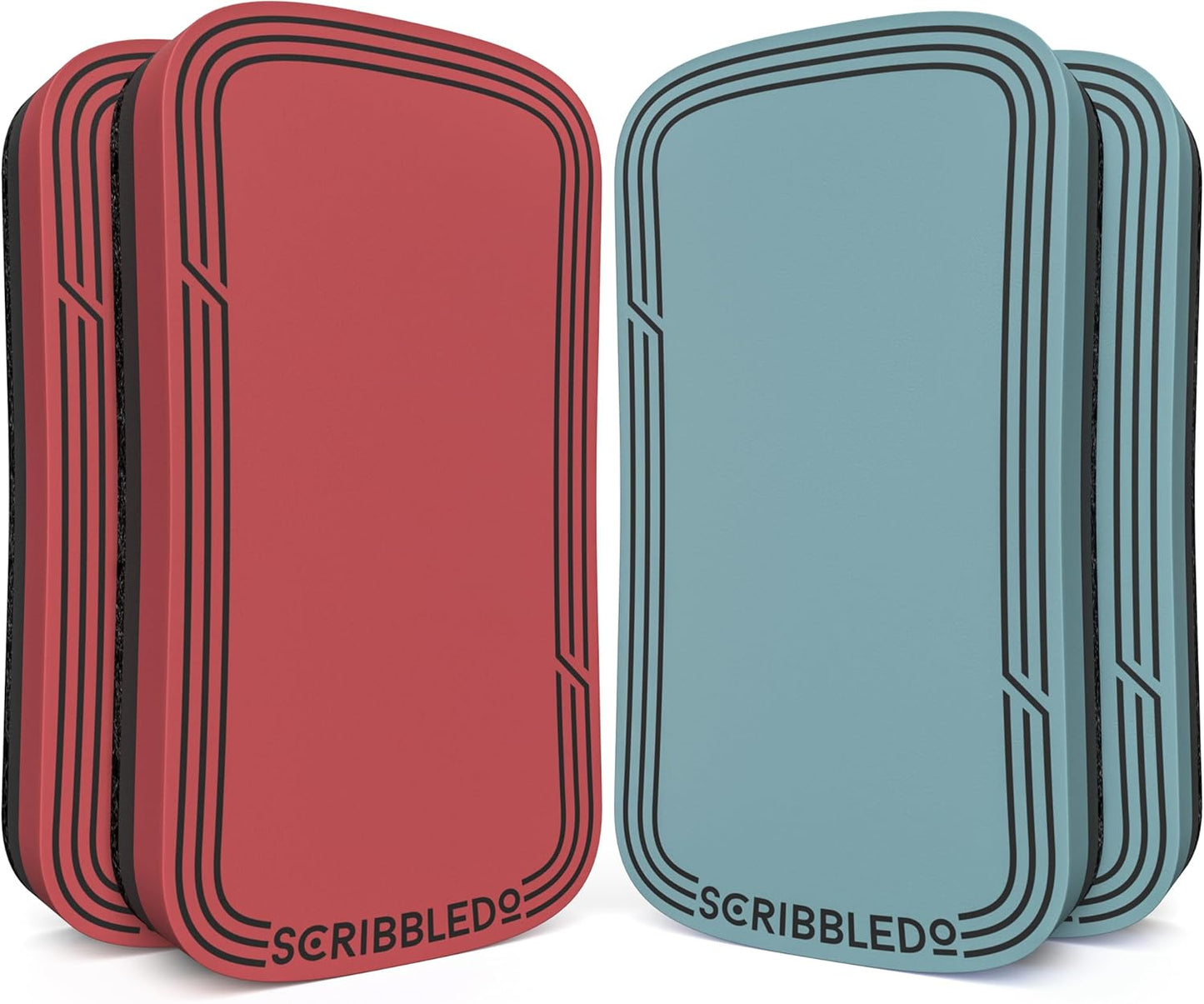 Boho Magnetic Dry Erase Eraser 2x4 Inch 4 Pack