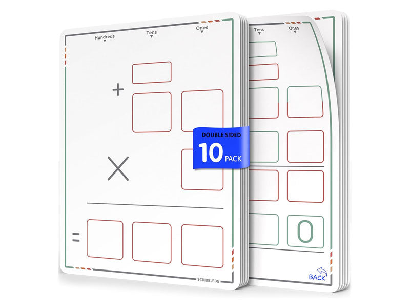 Multiplication Practice Flexic Sheet 9"x12" (10 pc)