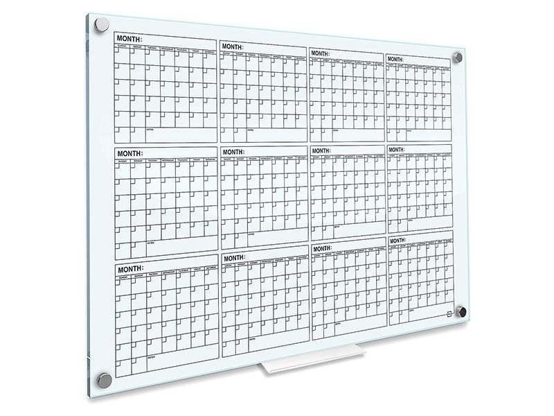 Complete Glass Whiteboard Hardware Kit