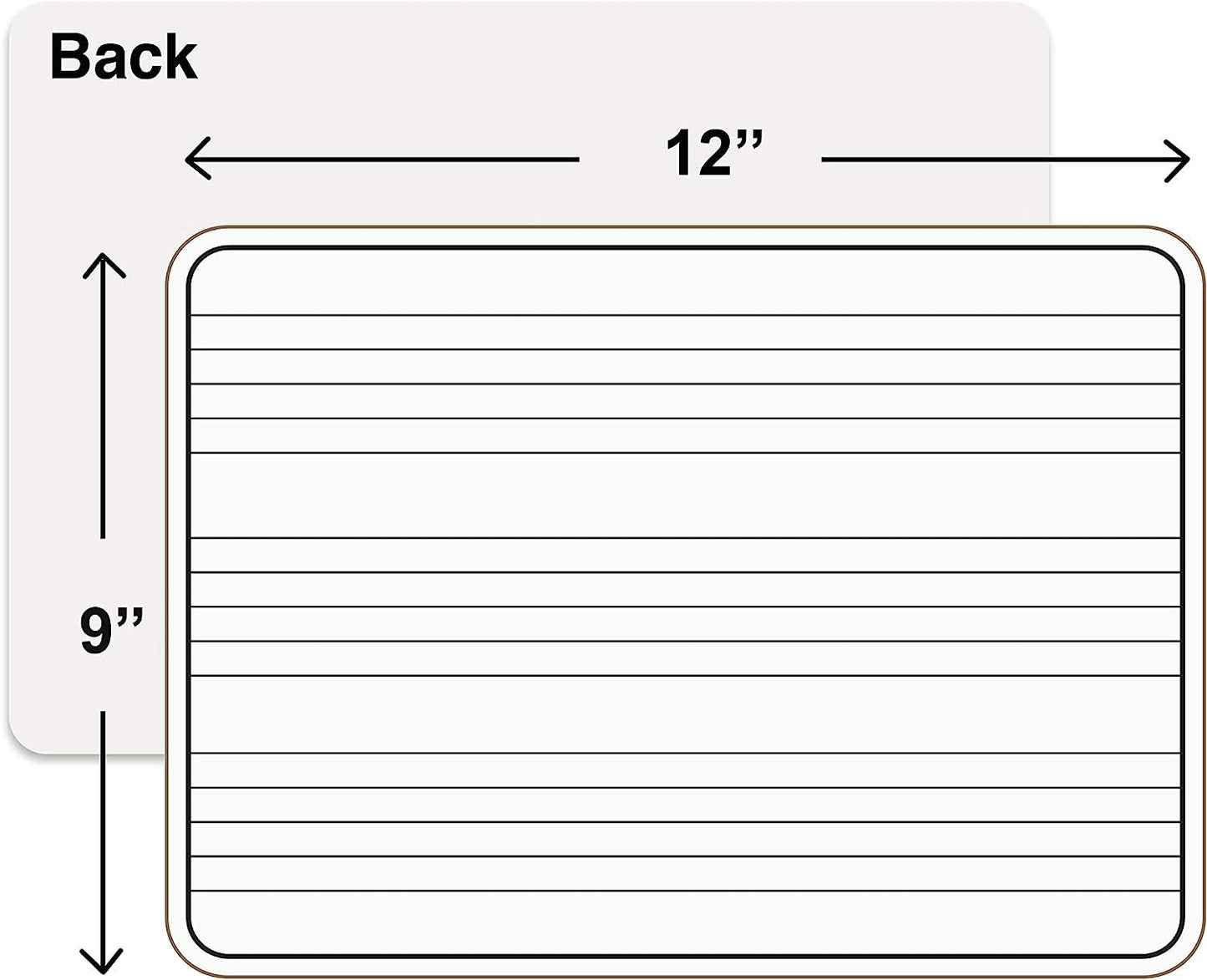 dry erase music staff board 9x12