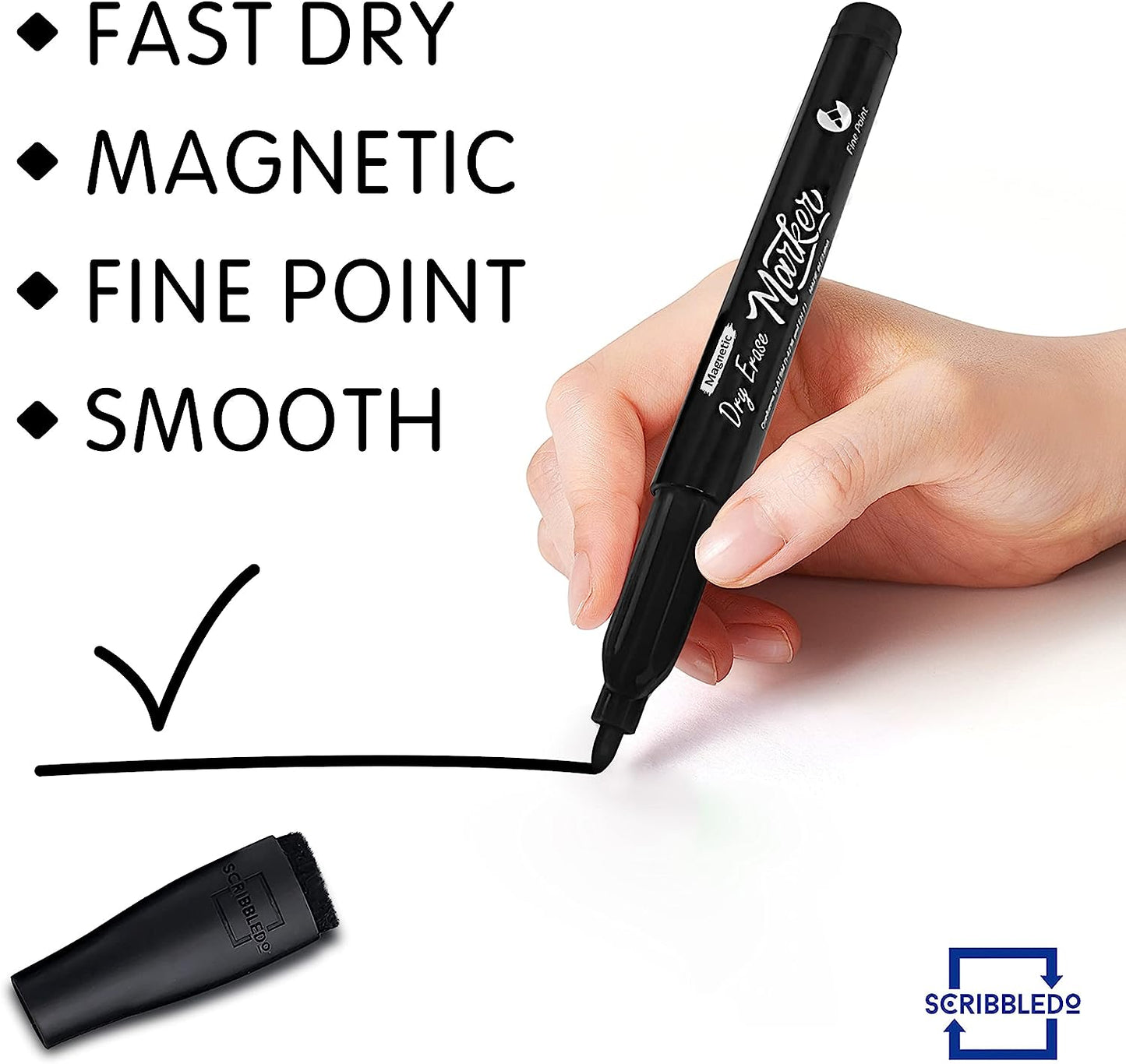 fine tip black market for smooth writing