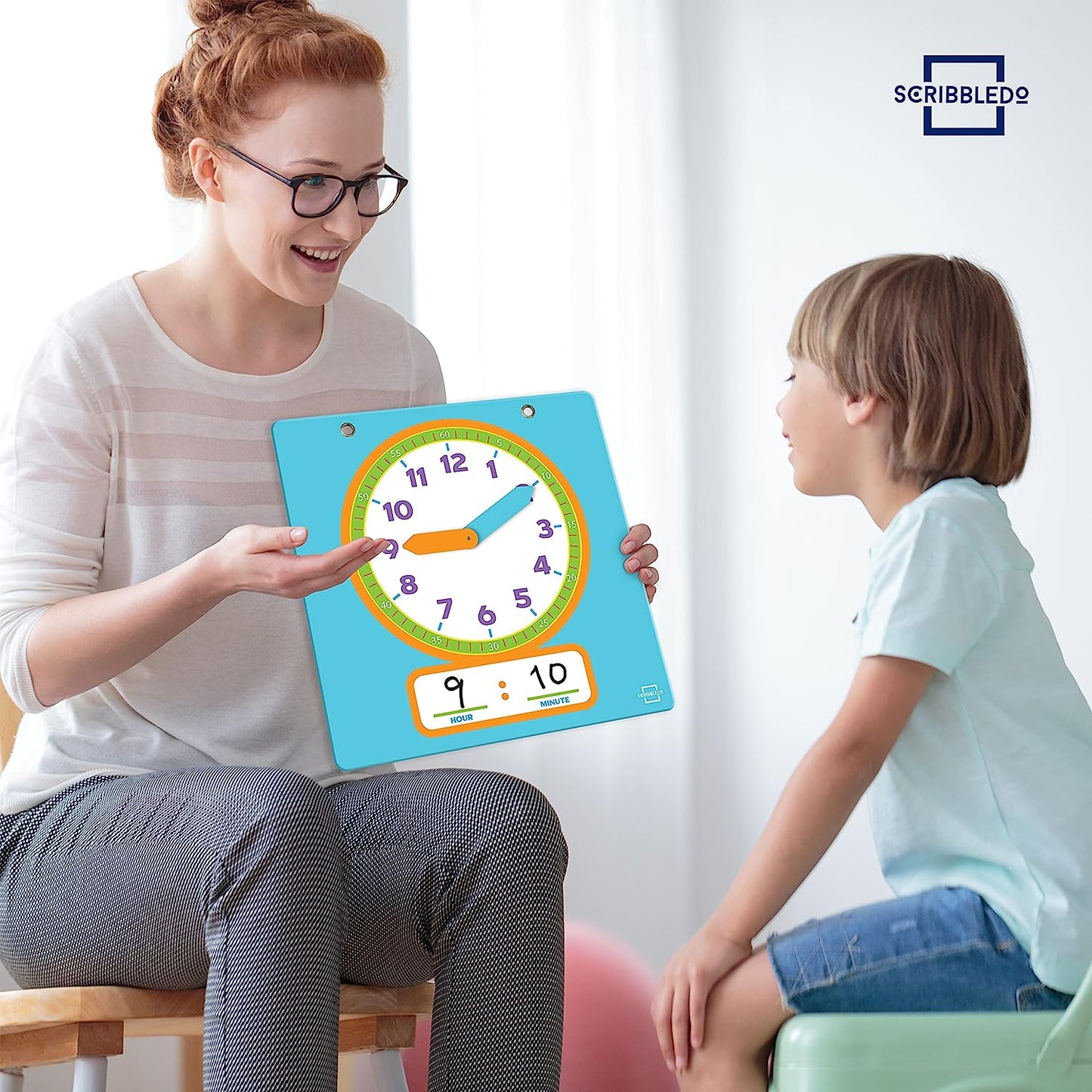 time teaching clock for kids