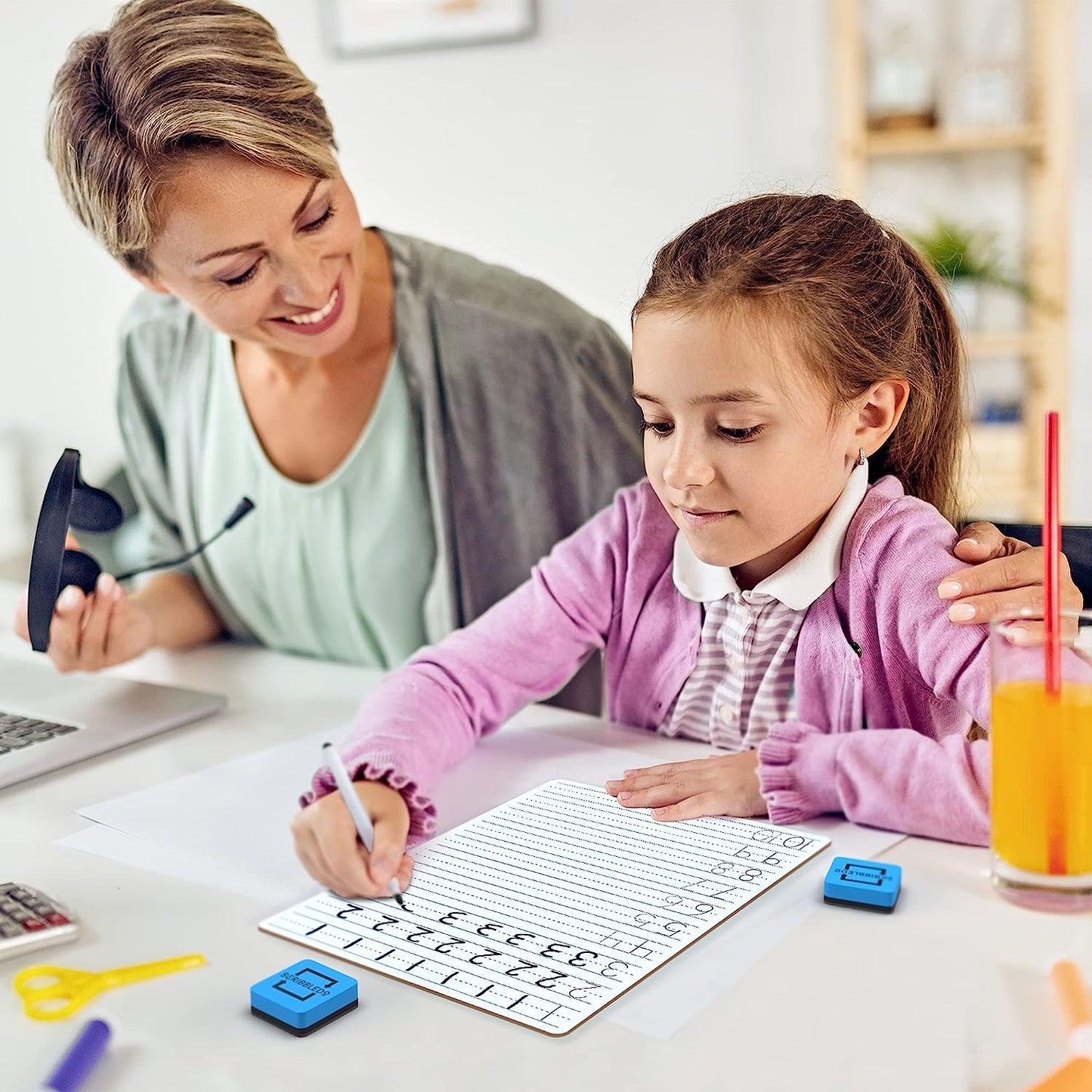 9x12 handwriting practice whiteboard for kids