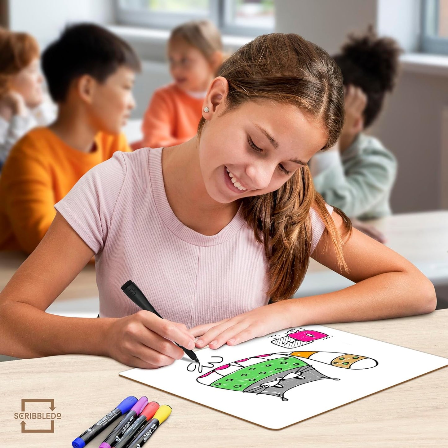 2 point perspective grid 11x14