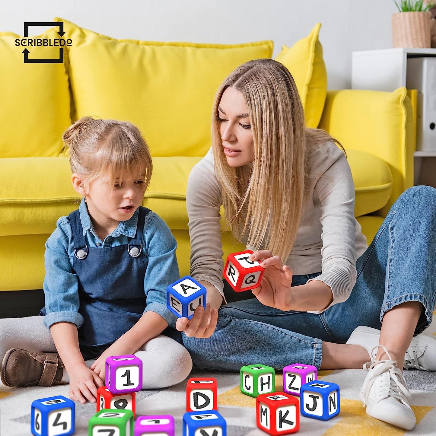 dry erase multipurpose colorful dice game