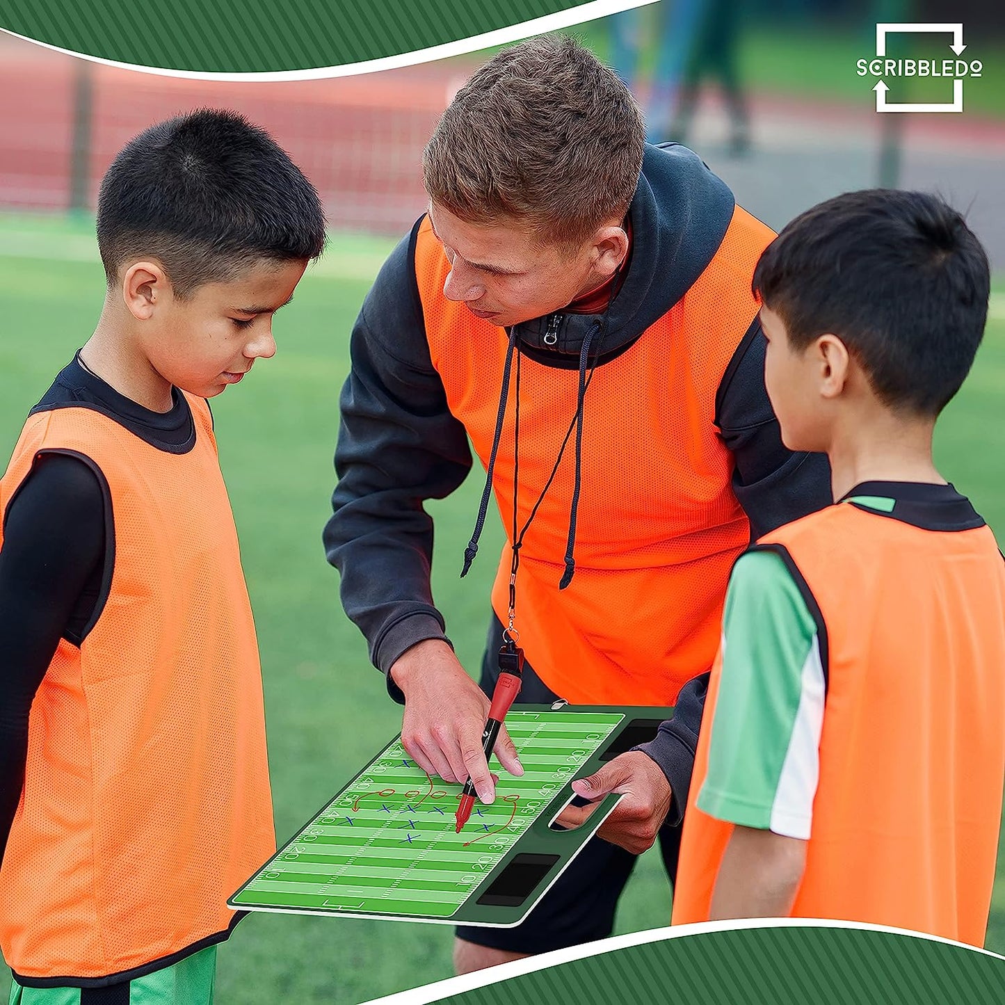 football coaching clipboard for match planning 15x10.5