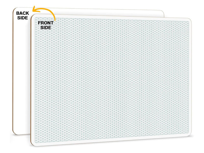 double sided isometric grid 11x14