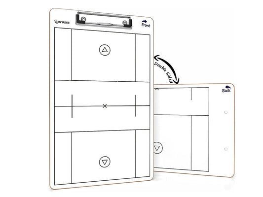 lacrosse clipboard for coaching 15"x9"