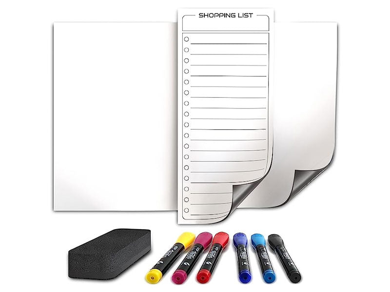 12 Colors Magnetic Dry Erase Markers Pen Whiteboard Fine Tip for Fridge Boards