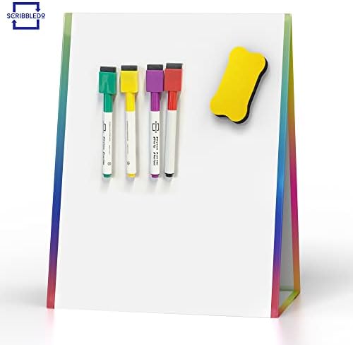 Tabletop Magnetic Dry Erase Whiteboard Easel
