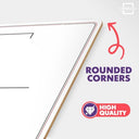 9”x12 Dry Erase Double-Sided Hangman Whiteboard