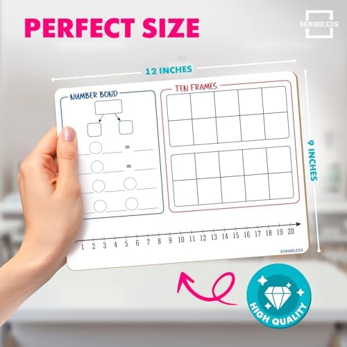 Number Bond, Ten Frame & Number Line, 1-120 Chart