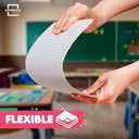 9”x12” Quad Graph Dry Erase Sheets (10 Pack)