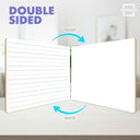 Double Sided Lined Dry Erase Whiteboards 9x12 (10 Pack)