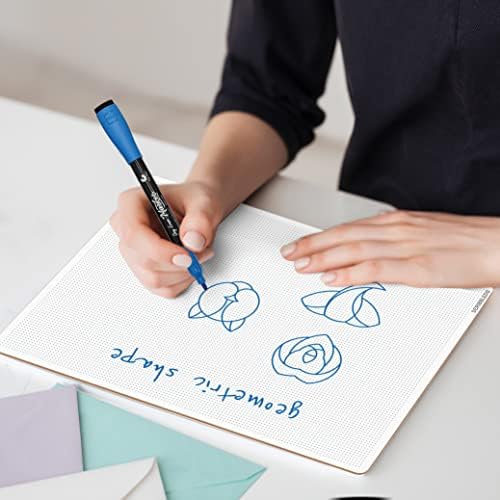 9" x 12" Bullet Dot Grid Dry Erase Board