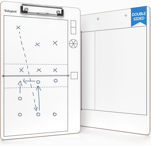 Volleyball Rotation Wheel Dry Erase Board 15x9 Inch
