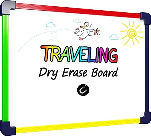 5 Pack 9"x12" Magnetic Mini Dry Erase Boards with Erasers