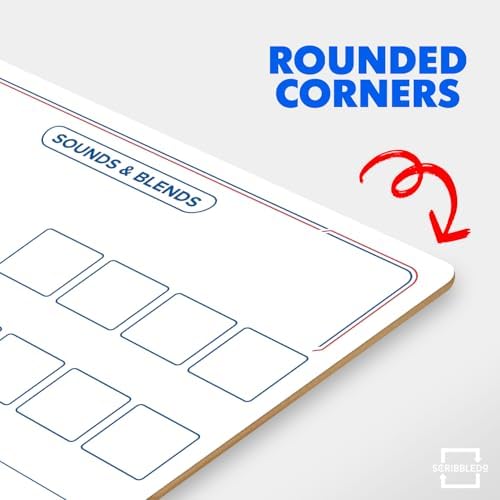 Elkonin Boxes Dry Erase Board 9x12 Inch