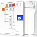 9”x12” Small White Board Dry Erase Sheets 10 Pack