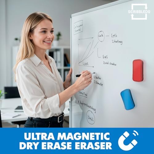 Magnetic Dry Erase Eraser (2 Pack)