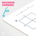 Dry Erase Ten Frame Area Model Board 9" x 12" Double Sided