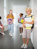 5 Pack 9"x12" Magnetic Mini Dry Erase Boards with Erasers