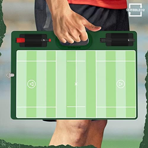 Dry Erase Lacrosse Coaching Board 15x10.5” with 2 Markers