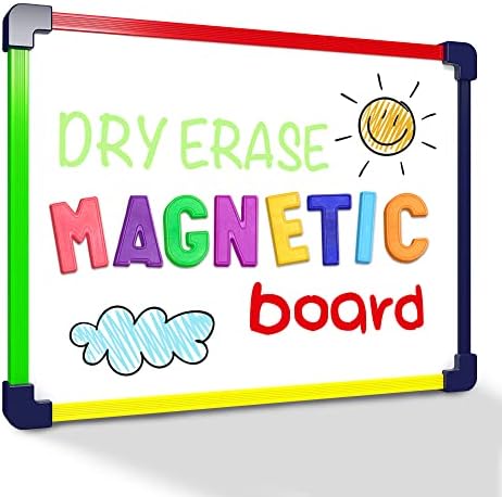 5 Pack 9"x12" Magnetic Dry Erase White Boards with Erasers