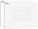 1 Point Perspective Grid 11”x14” Double-Sided Dry Erase Board