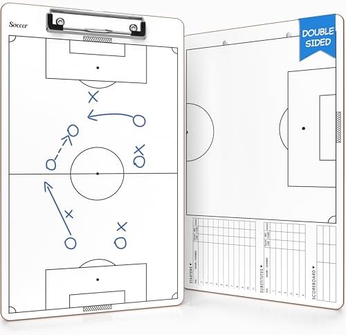 Soccer Dry Erase Coaching Board 15"x9
