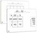 Dry Erase Ten Frame Area Model Board 9" x 12" Double Sided