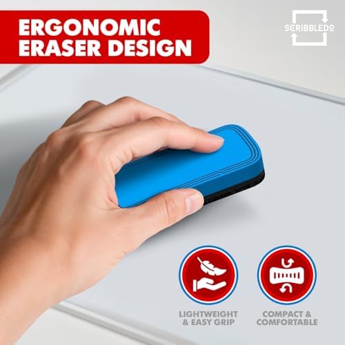 Magnetic Dry Erase Eraser (2 Pack)