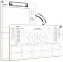 Volleyball Rotation Wheel Dry Erase Board 15x9 Inch
