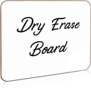 Scribbledo Small White Board Dry Erase Mini Whiteboard 9x12 Inch