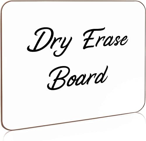 Scribbledo Small White Board Dry Erase Mini Whiteboard 9x12 Inch