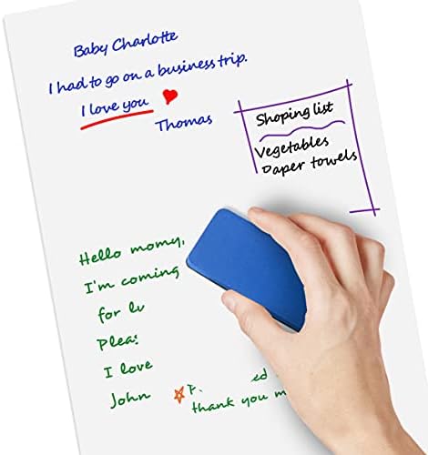 Dry Erase Magnetic Fridge Whiteboard 11"x17