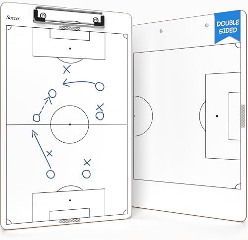 Soccer Dry Erase Coaching Board 15"x9