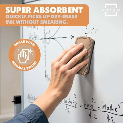 Boho Magnetic Dry Erase Eraser 2x4 Inch 2 Pack