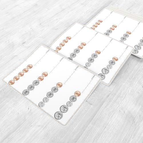 9”x12” Small White Board Dry Erase Sheets (10 Pack)