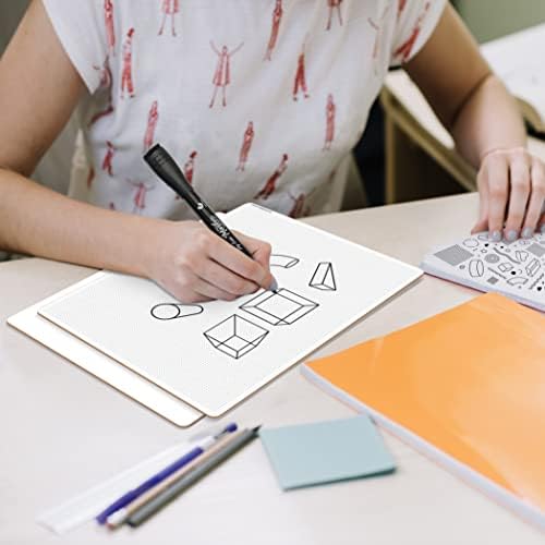 9" x 12" Bullet Dot Grid Dry Erase Board