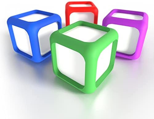 Dry Erase Blank Pocket Dice 2x2 Inches (4 Pack)