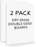 9x12 Inch Small Handheld Dry Erase Boards (2 Pack)