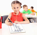 Dry Erase Double Sided Division Chart Whiteboard 9x12Inch