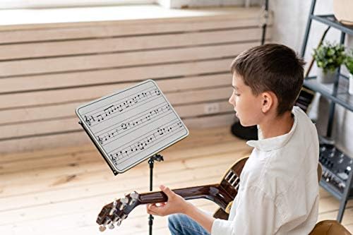 9" X 12" Double Sided Dry Erase Music Staff Whiteboard Lapboard