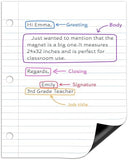 24” x 30” Dry Erase Magnetic Lined Paper