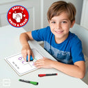 Tic Tac Toe Dry Erase Board 9x6 Inch Double-Sided Reusable