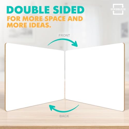 9x12 Inch Small Handheld Dry Erase Boards (2 Pack)