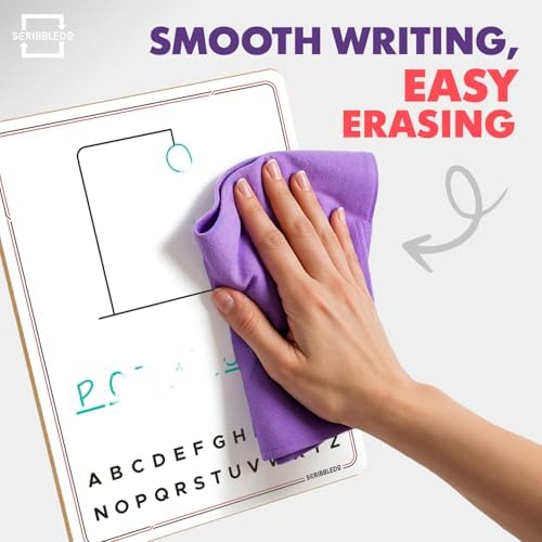 9”x12 Dry Erase Double-Sided Hangman Whiteboard